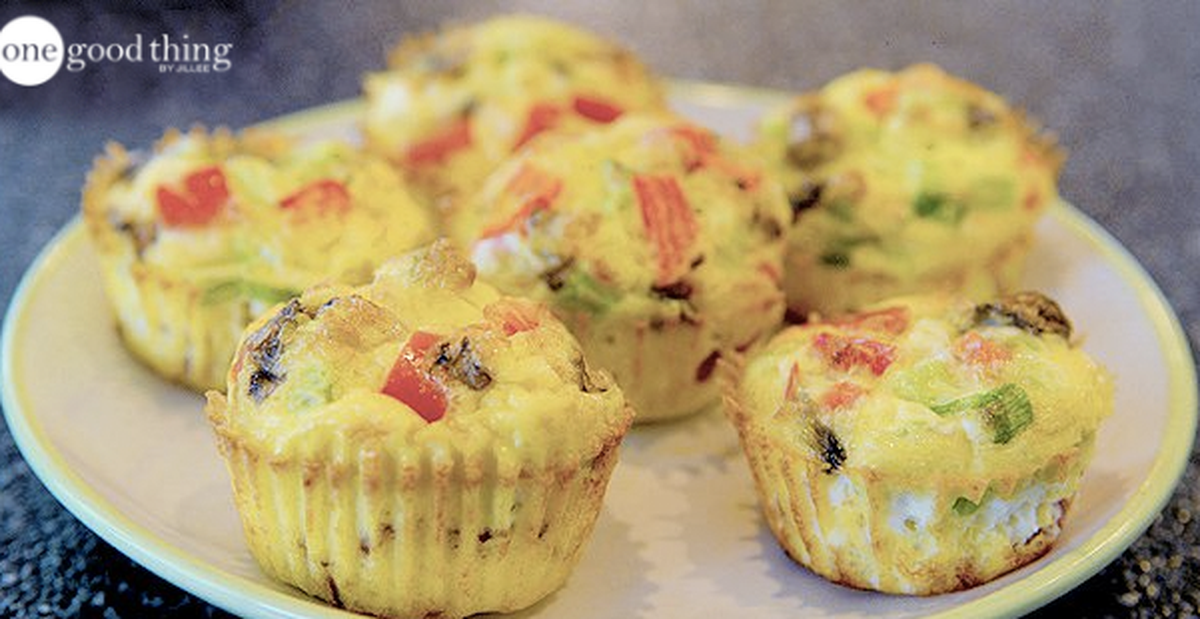 Đố bạn dám thử trứng hấp rau củ phiên bản... cupcake này đấy!