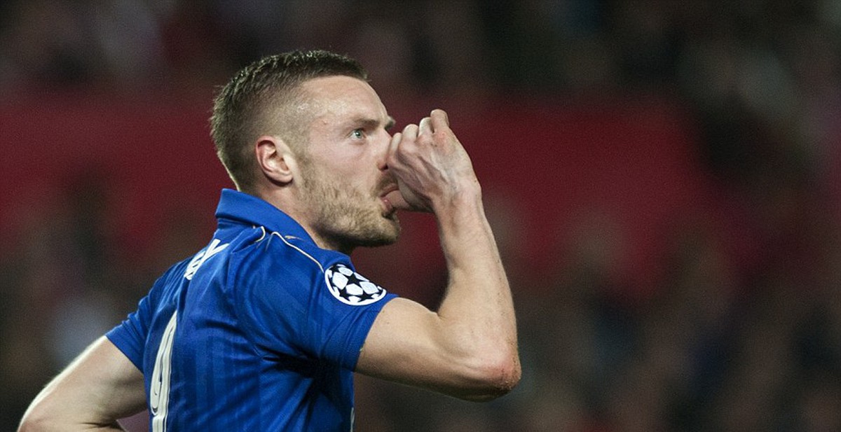 Vardy ghi 