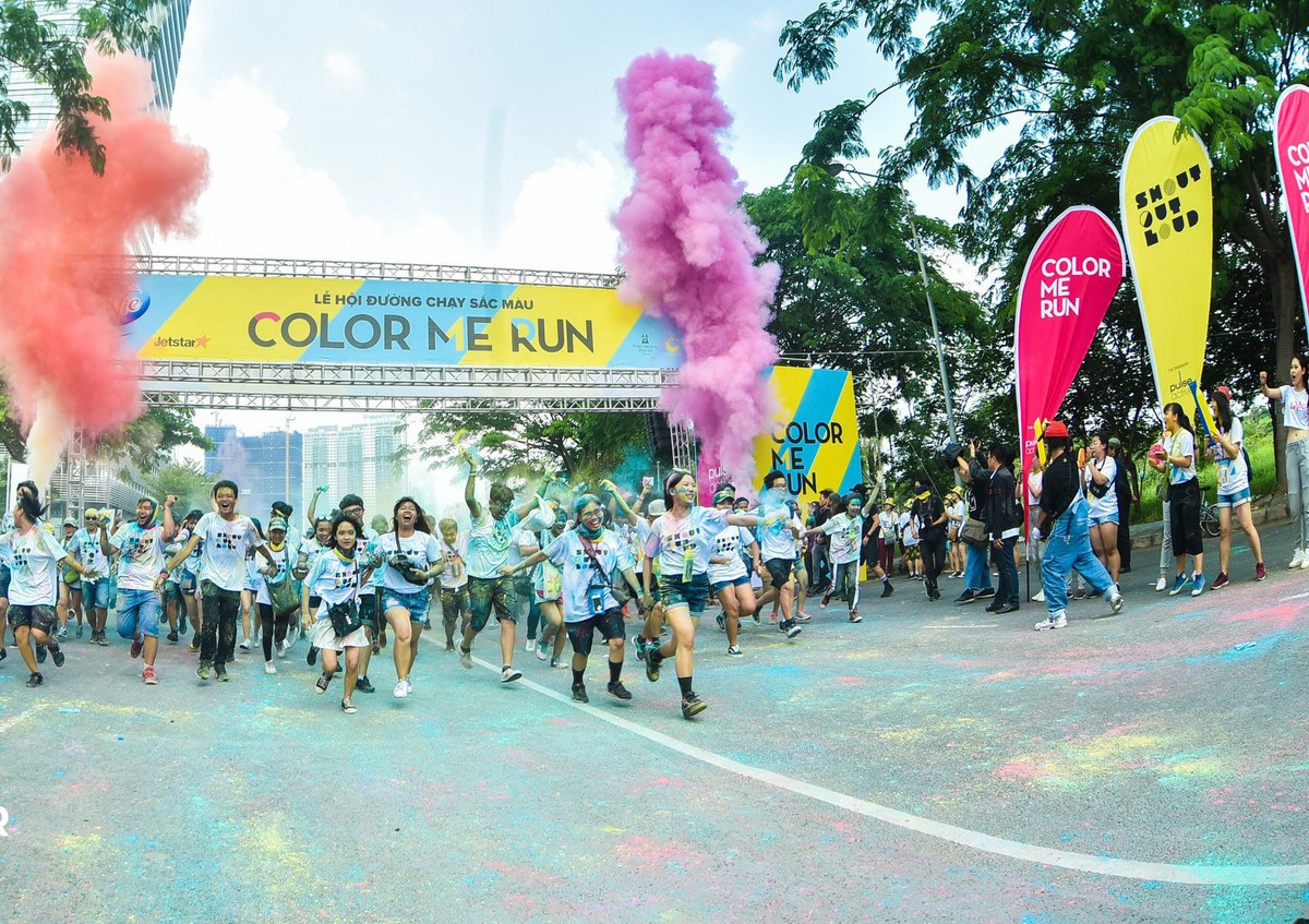 Choáng với những con số sau 5 năm Color Me Run