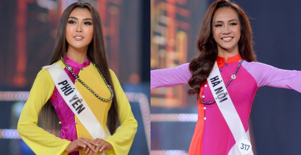 Áo dài các thí sinh tại HHHV Việt Nam 2019: Nhìn như trang phục dự thi ...