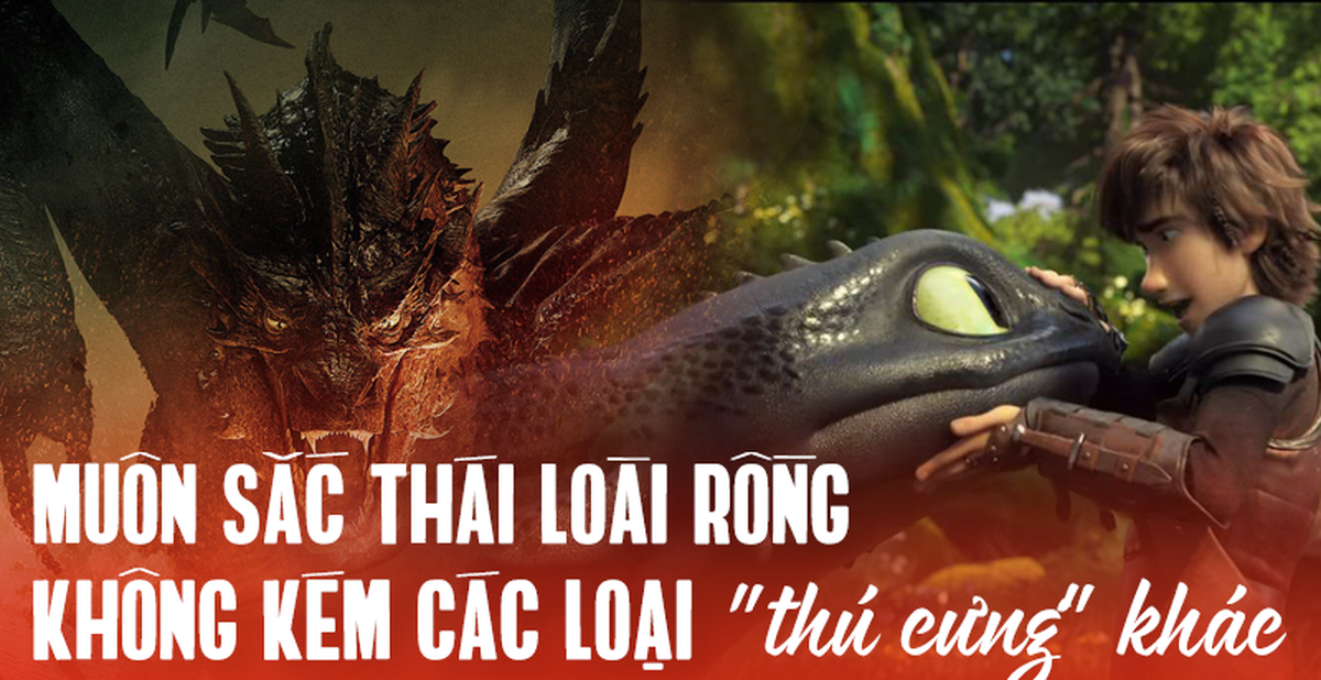 6 con rồng đáng yêu không kém các 