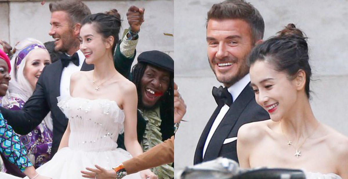 Lộ ảnh hậu trường David Beckham 