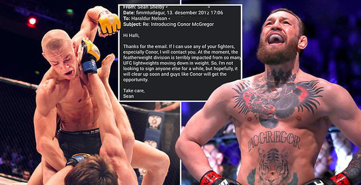 Chuyện giờ mới kể: McGregor từng bị UFC từ chối ký hợp đồng vào năm ...