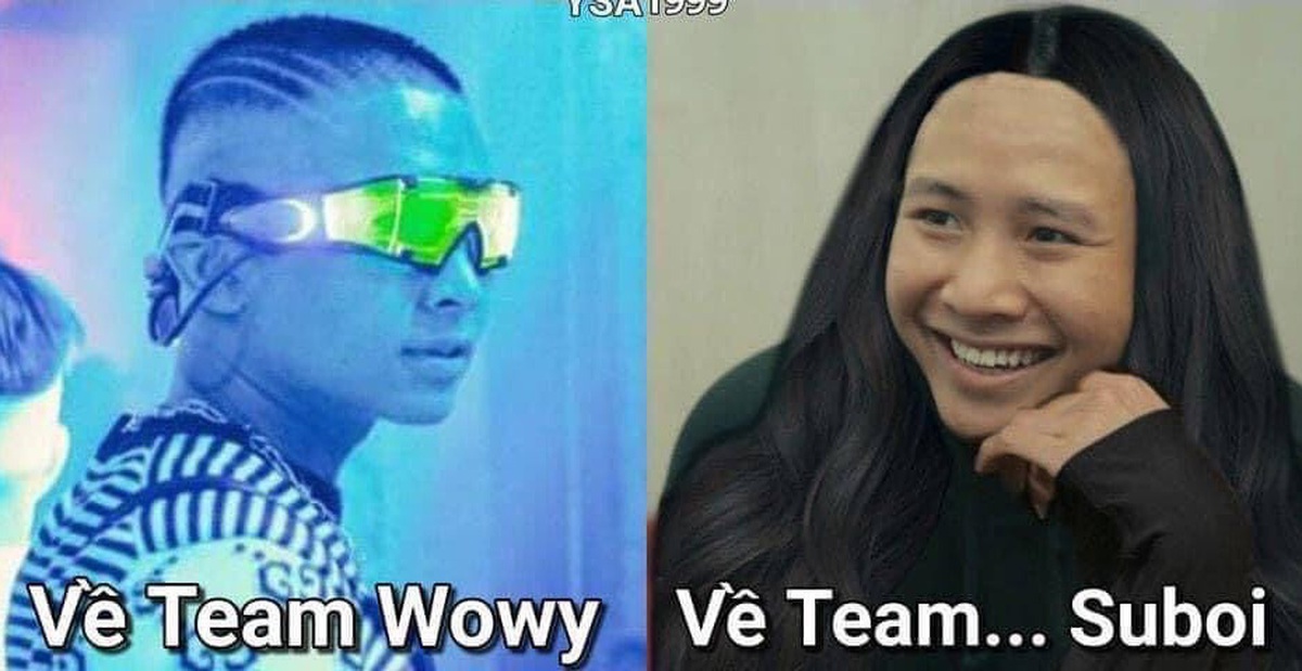 Ricky Star nếu về đội Suboi & Wowy thì sẽ có diện mạo thế nào?
