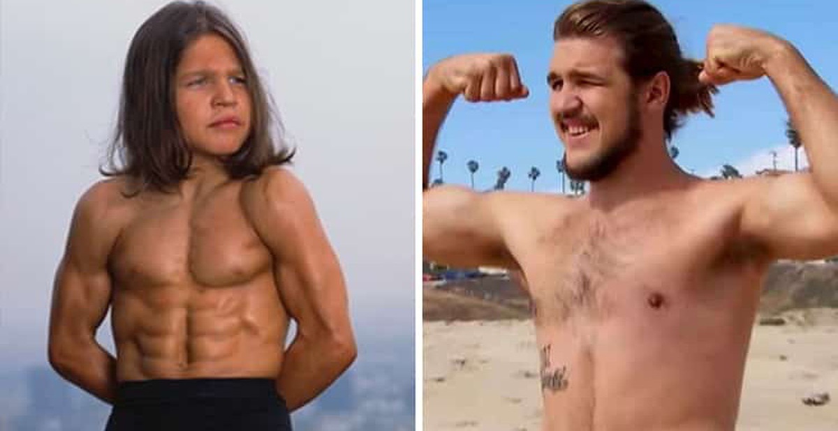 Richard Sandrak "Tiểu Hercules": So sánh 20 năm trước và bây giờ
