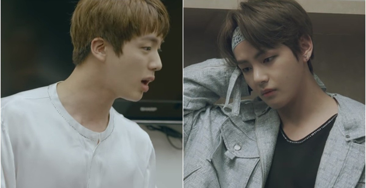 BTS nổi tiếng thân thiết nhưng V từng bật khóc vì cãi nhau với Jin