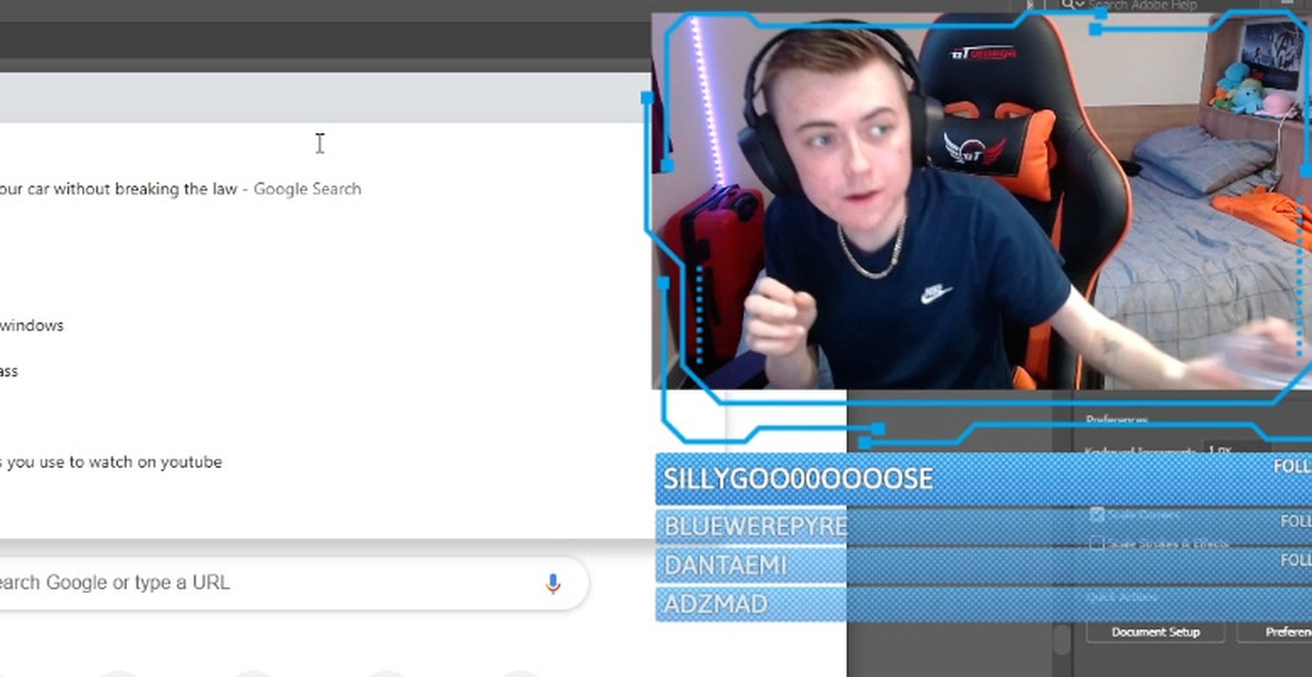 Nam streamer tá hỏa sau khi để lộ lịch sử tìm kiếm nhạy cảm ngay trên ...
