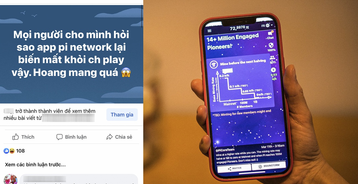Ứng dụng Pi Network bất ngờ “bốc hơi” khỏi Google Play Store, nhiều ...