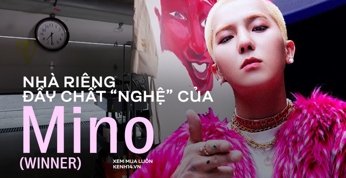 Mino (Winner) có hẳn studio vẽ tranh tại gia, nhà riêng như một phòng ...