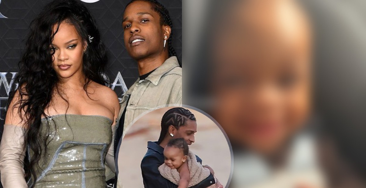 Rihanna lần đầu khoe diện mạo con trai đầu lòng, chỉ 1 khoảnh khắc cũng ...