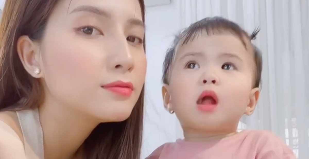 Con gái Jack mới 1 tuổi đã đi đóng quảng cáo, Thiên An hé lộ cuộc sống ...
