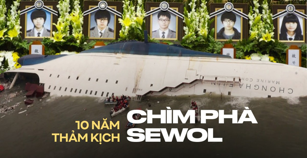Tròn 10 năm thảm kịch chìm phà Sewol khiến 304 người chết: Xót xa trước tình cảnh của người sống sót