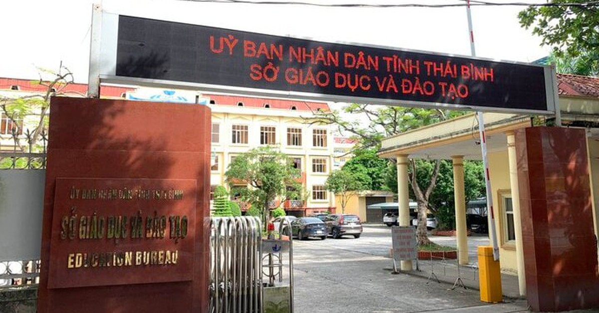 Vụ thí sinh từ đỗ thành trượt: Thái Bình công bố điểm chuẩn sau thanh tra