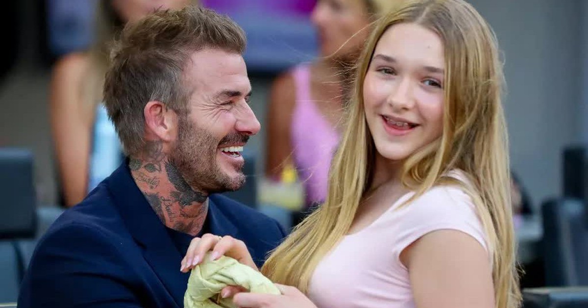 Tiểu thư út Harper khiến David Beckham “tan nát cõi lòng”