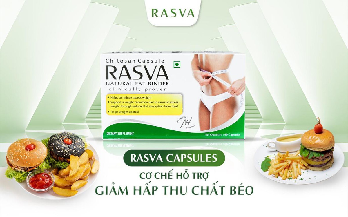 Cùng Rasva Capsules giữ dáng thon gọn, vượt rào cản cân nặng