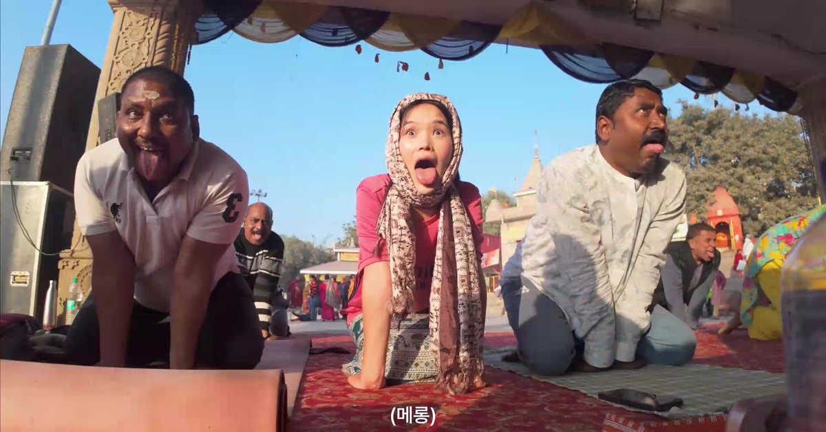 Đi Ấn Độ một mình, cô gái Hàn tự đưa mình vào cảnh cười muốn nội thương