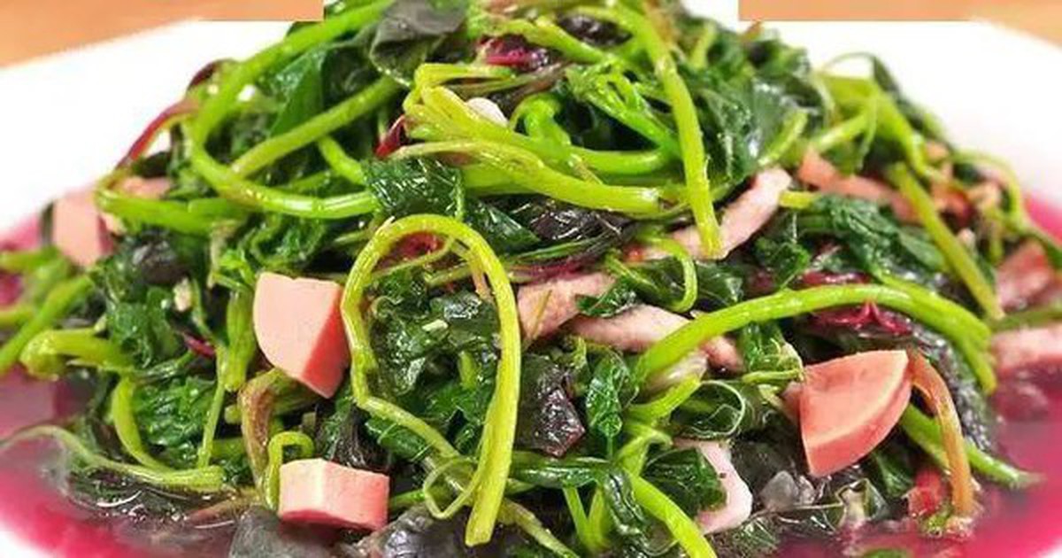 Một bát rau rẻ tiền này được ví 