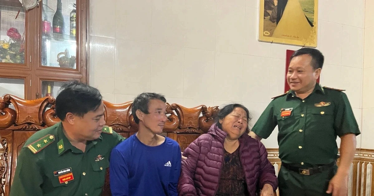 Gần 8 giờ lênh đênh trên biển, ngư dân mất tích trôi dạt vào bờ an toàn