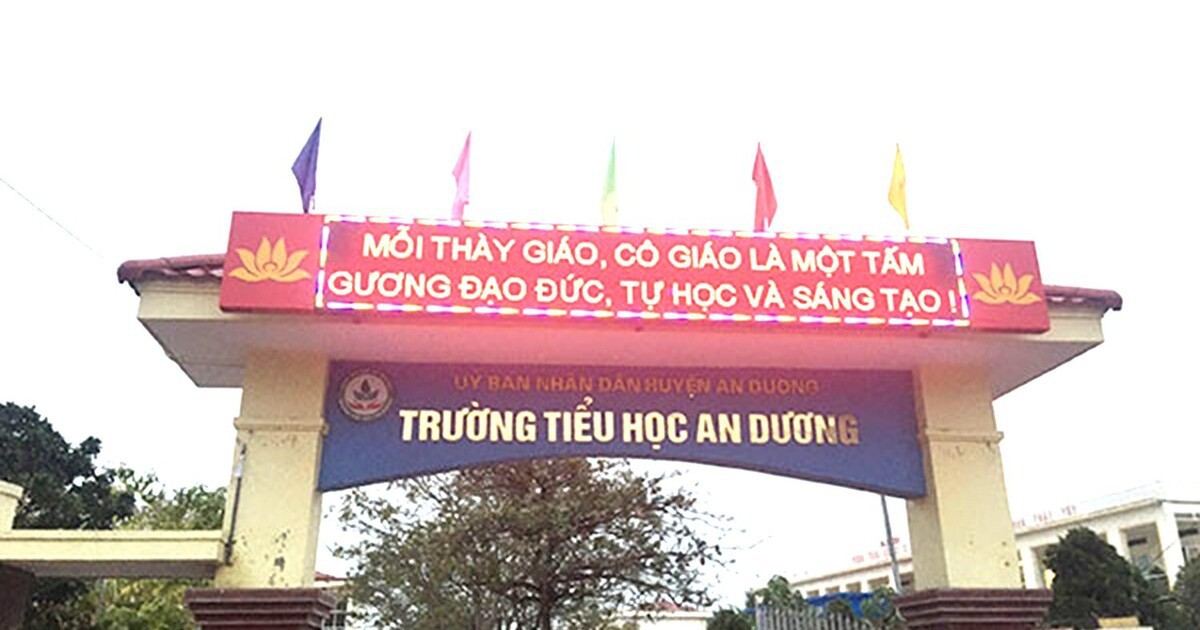 Công an Hải Phòng thông tin vụ học sinh lớp 1 tử vong ở sân trường