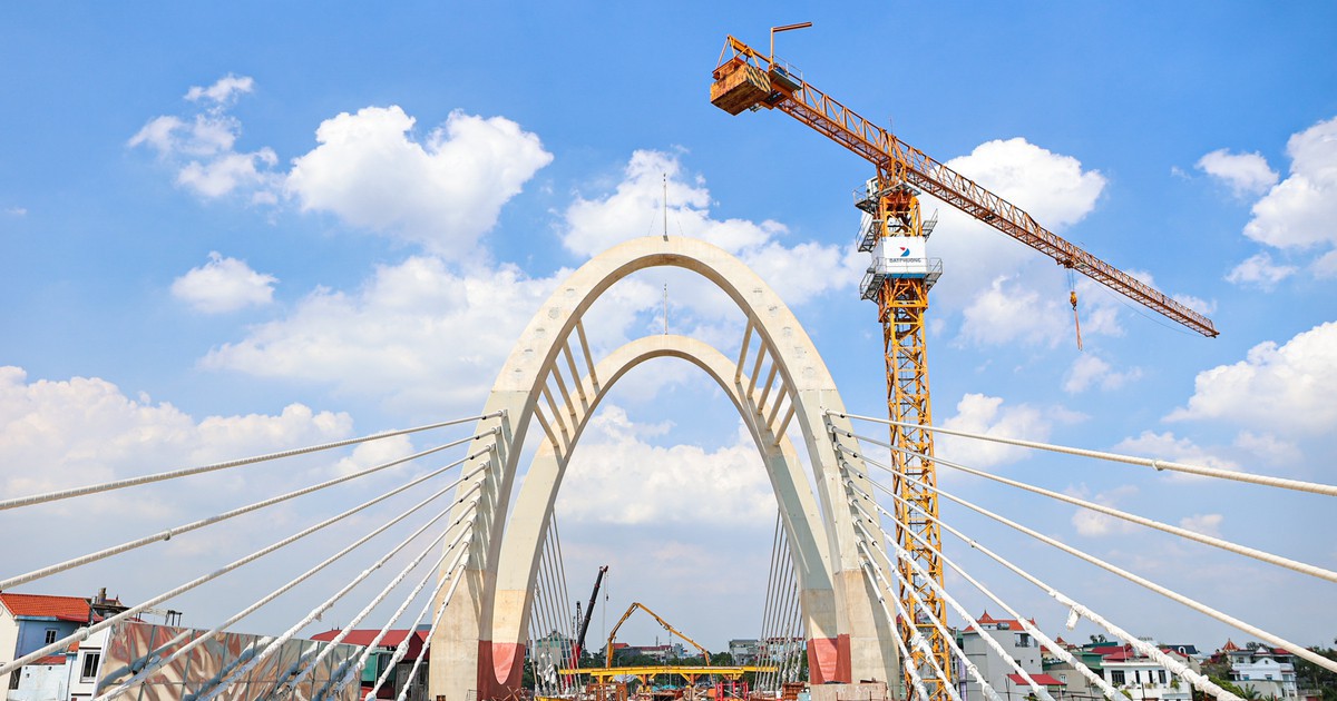 Hà Nội: Cầu Đuống mới hợp long, dự kiến thông xe năm 2026