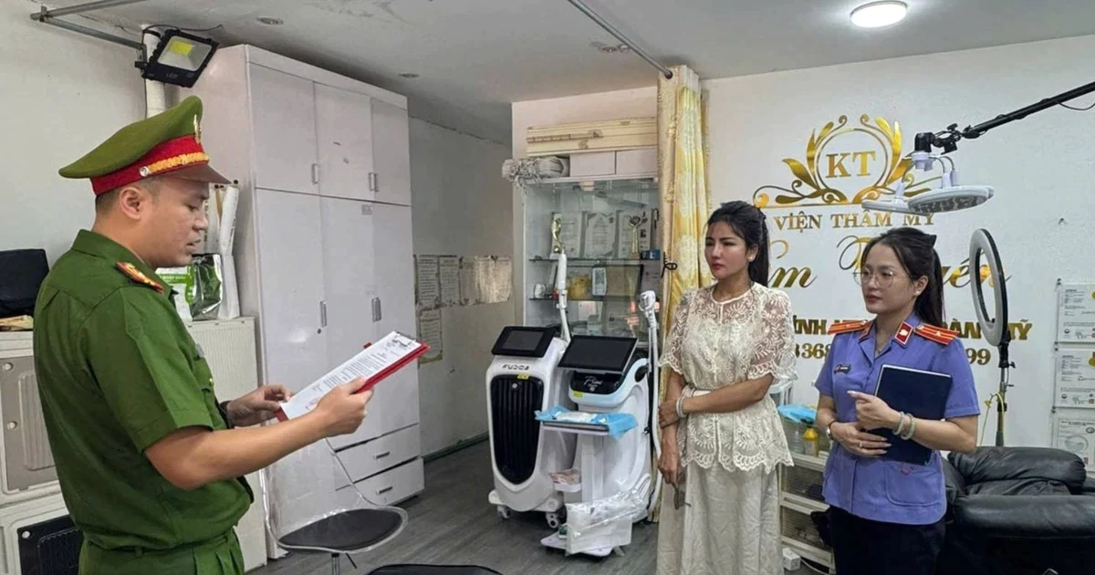 Cắt ghép ảnh để lừa khách, chủ cơ sở thẩm mỹ "chui" bị khởi tố