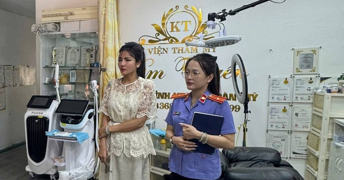 Khởi tố chủ cơ sở thẩm mỹ Nông Thị Tuyến SN 1989
