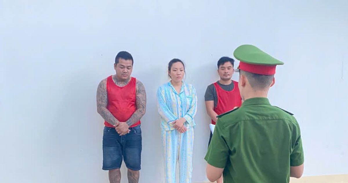 Khởi tố Huỳnh Thị Phong SN 1995 cùng 2 người đàn ông