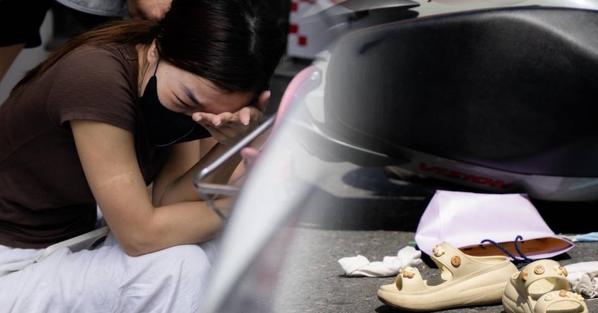 Người thân khóc ngất tại hiện trường vụ tai nạn khiến cô gái tử vong ở Hà Nội, nhân chứng kể chi tiết đau lòng
