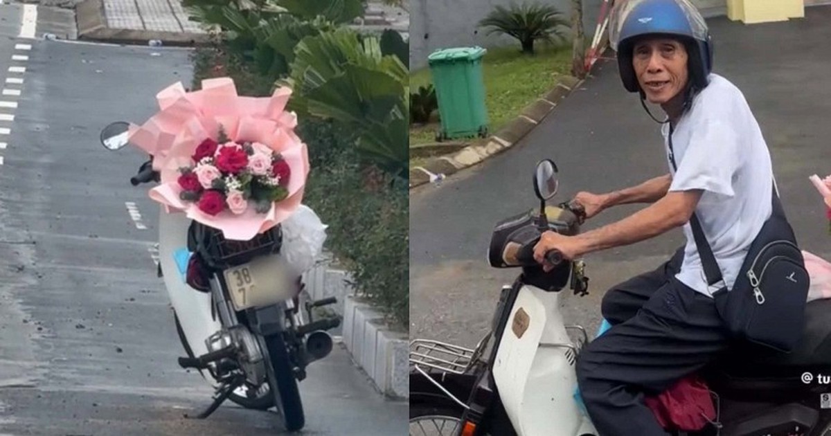 Cụ ông 80 tuổi đều đặn tặng hoa 20/10 cho người vợ đã qua đời 19 năm: Xúc động chuyện phía sau