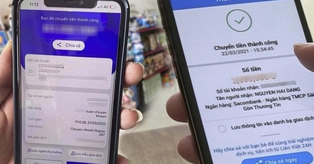 Vì sao hộ kinh doanh, người dân phải cảnh giác trước biên lai chuyển tiền xác nhận thành công?