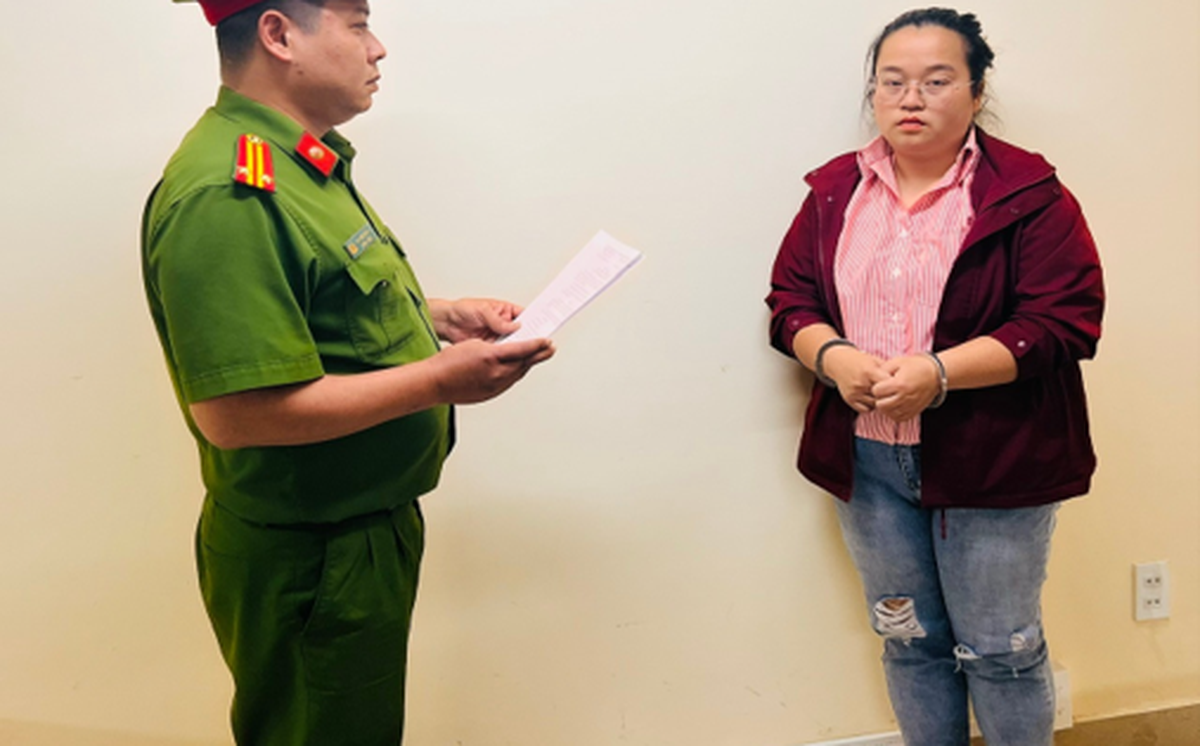 Bắt bà chủ kinh doanh hoa quả Cao Thị Mỹ Linh SN 1987