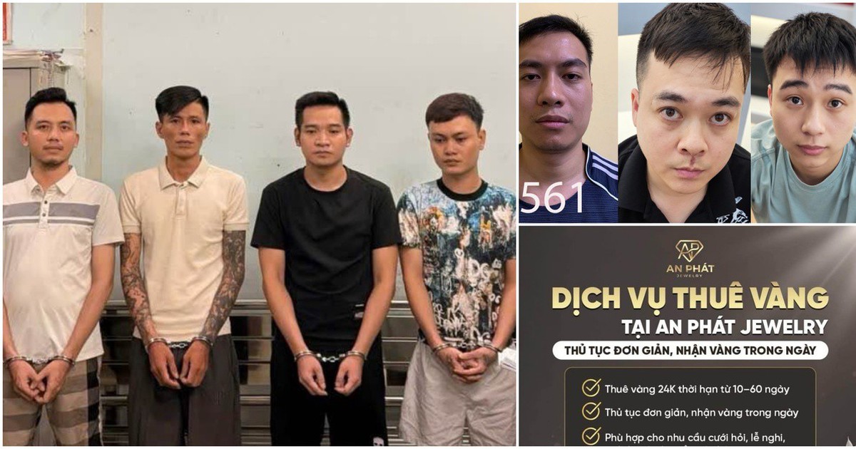 Triệt phá đường dây cho thuê vàng để cho vay lãi nặng, khởi tố 36 người