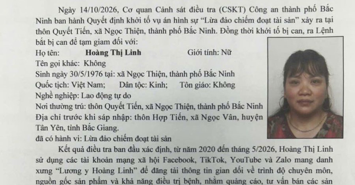 Ai từng mua thuốc nam gia truyền của “Lương y Hoàng Linh”, khẩn trương liên hệ công an trước ngày 31/12