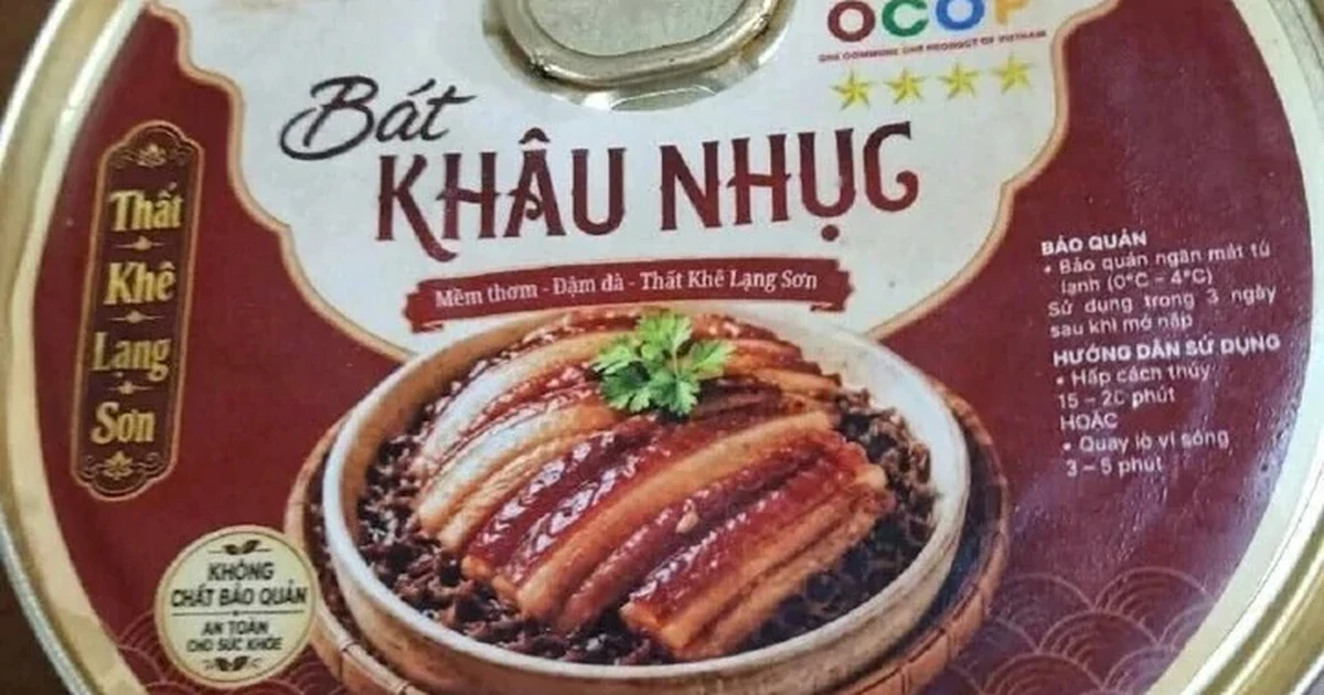Tin mới vụ mua đặc sản khâu nhục Lạng Sơn trên mạng, nhận về cục xương chân giò