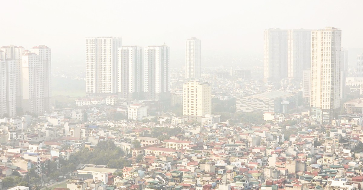 Nhiều khu vực Hà Nội ô nhiễm không khí ở mức rất xấu
