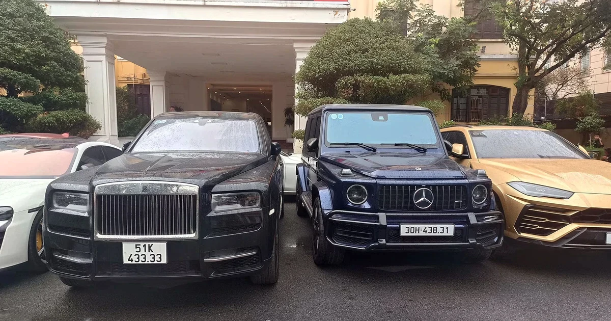 Điểm lại loạt xe sang bị thu giữ trong vụ án Mr Pips