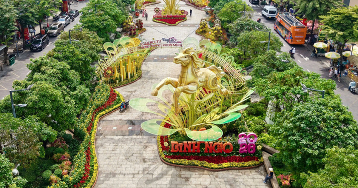 TP.HCM duyệt phương án thiết kế Đường hoa Nguyễn Huệ Tết Đinh Mùi 2027