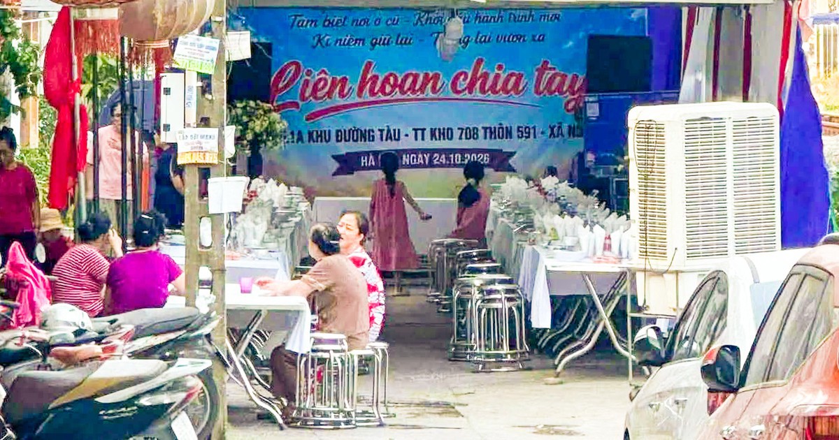 Gần 200 người dự tiệc chia tay xóm nhỏ Hà Nội trước ngày nhường đất mở đường