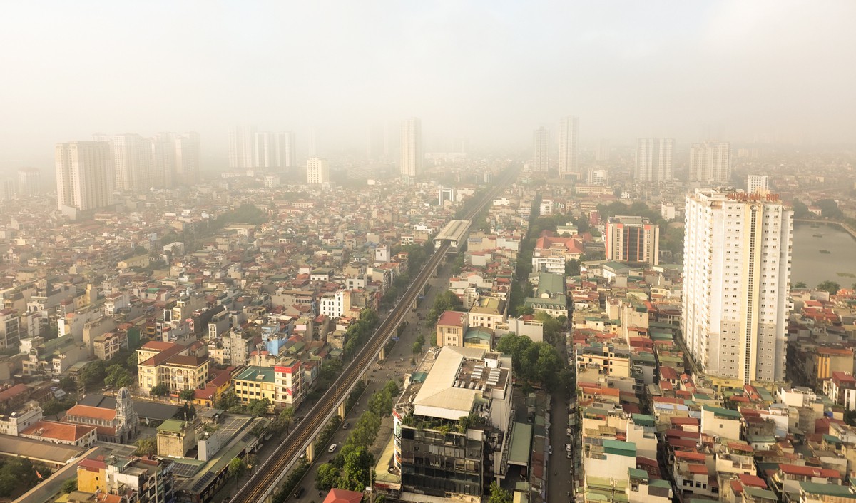 Sáng nay, Hà Nội và TP.HCM trong top 10 thành phố ô nhiễm nhất thế giới