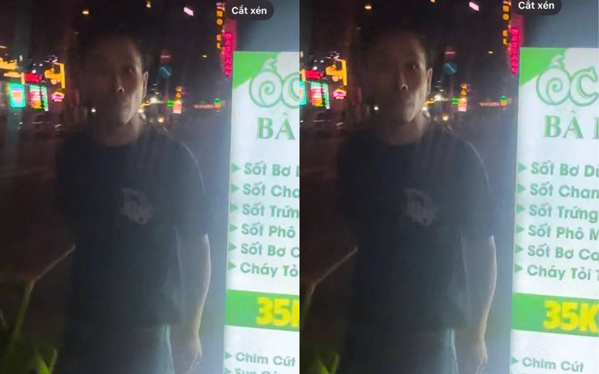 Đang chờ lấy đơn, shipper bị người đàn ông cầm ghế đánh tới tấp trước quán ốc ở TP.HCM