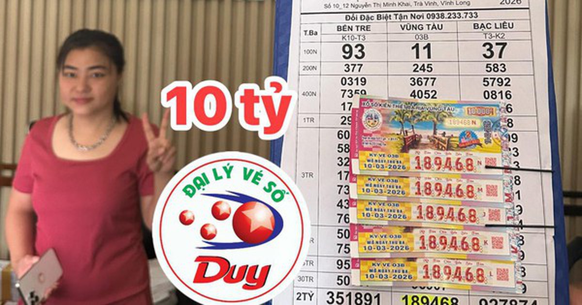 Xổ số miền Nam: Chiều 12-3, xuất hiện 11 vé trúng giải độc đắc