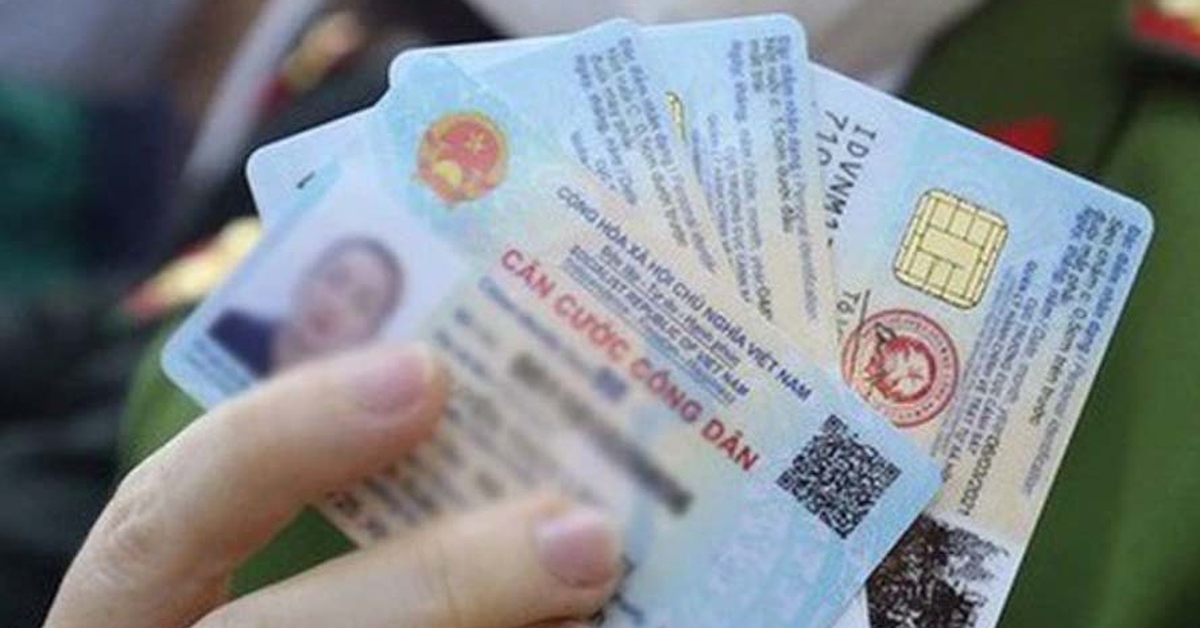 Quy định mới về thẻ căn cước có hiệu lực từ ngày mai