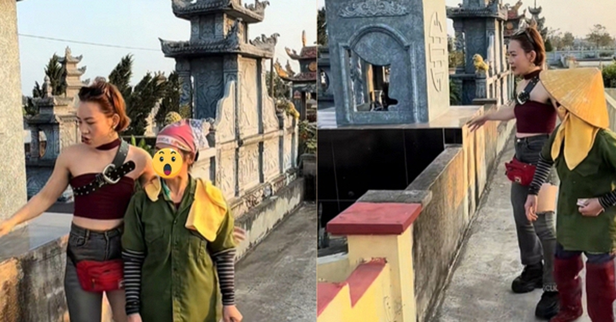 View - Đóng giả khách Hàn đòi bà cô dẫn đi khám phá nghĩa trang, diễn biến sau đó hút 10 triệu lượt xem