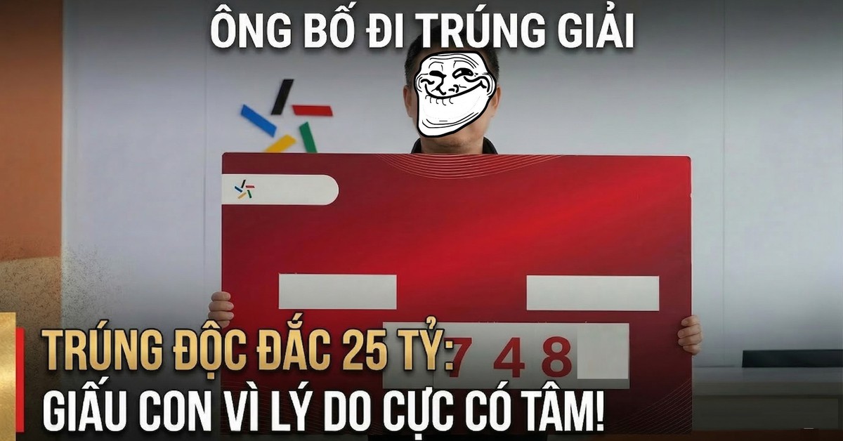 Ông bố giấu con việc trúng số 25 tỷ đồng vì lý do bất ngờ