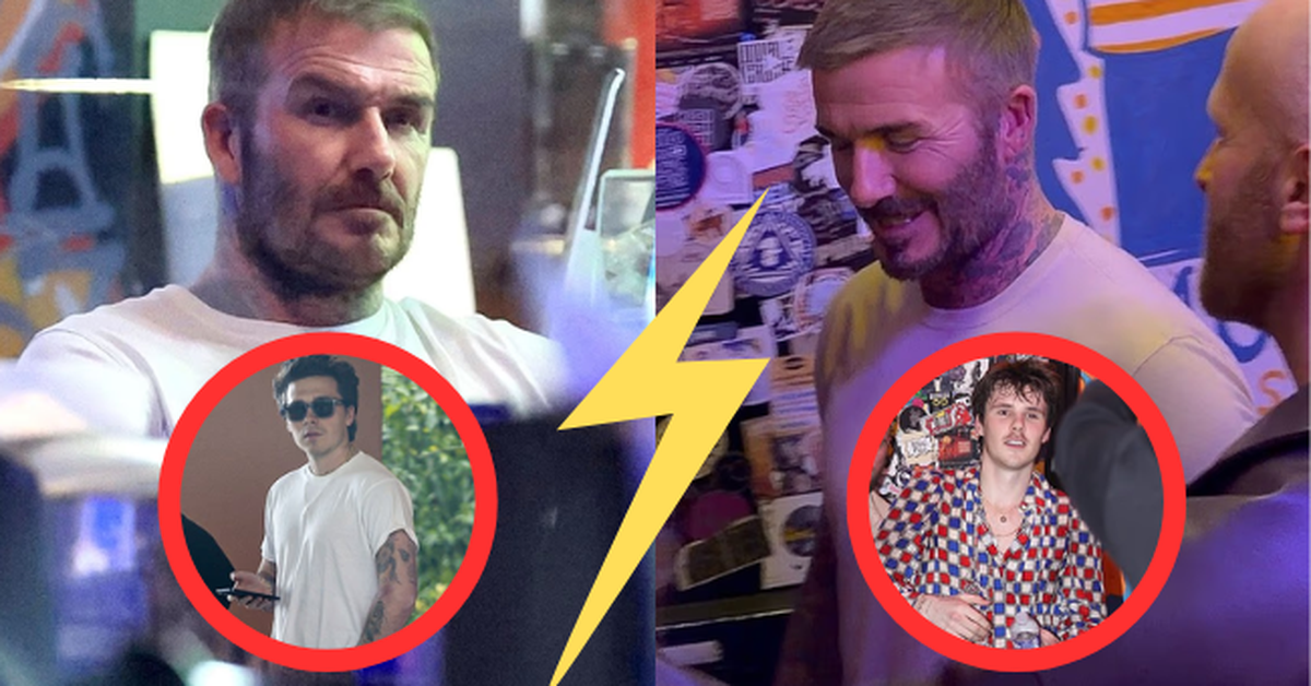 Thái độ khác biệt 180 độ của David Beckham khi ở gần con trai cả “bất hiếu” và con trai thứ ba khéo nịnh