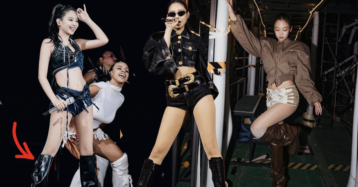 Đôi boots chỉ hơn 2 triệu Jennie thường mang ở concert, hội mê nhạc biết chưa?