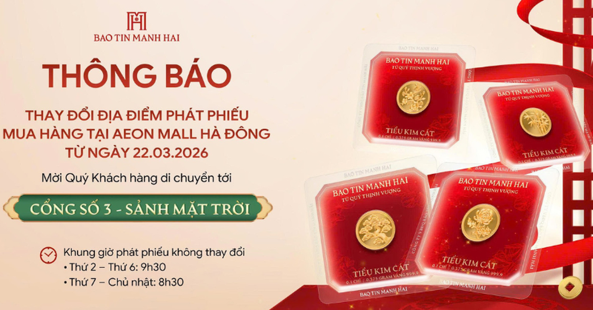 Bảo Tín Mạnh Hải thông báo gấp tối thứ 7