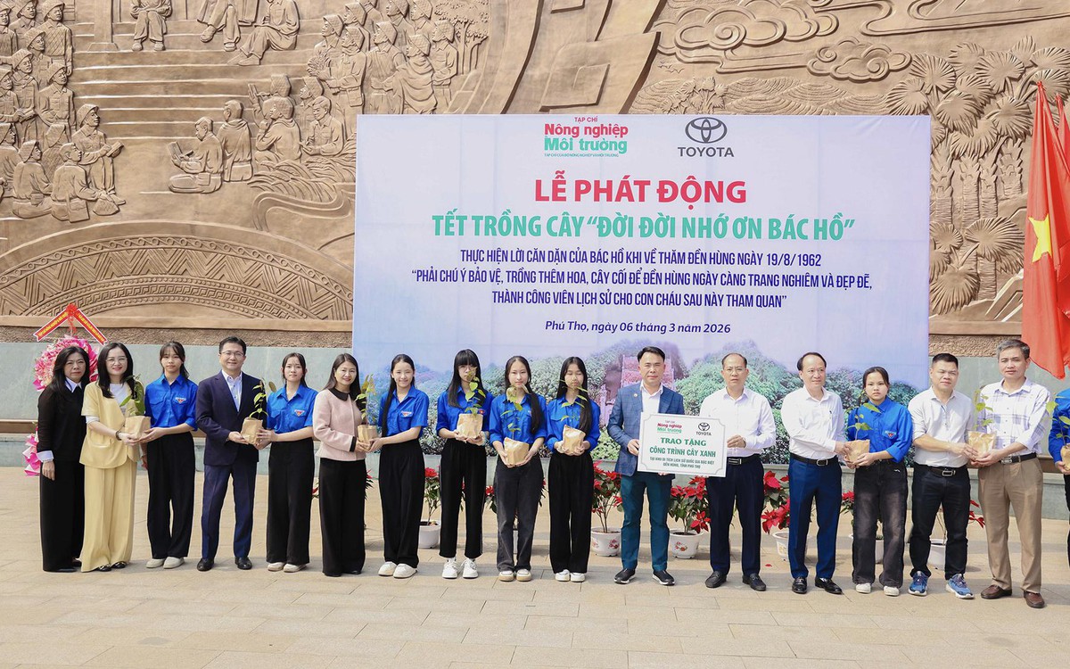 Toyota cam kết vì một Việt Nam xanh hơn, sạch hơn và hạnh phúc hơn