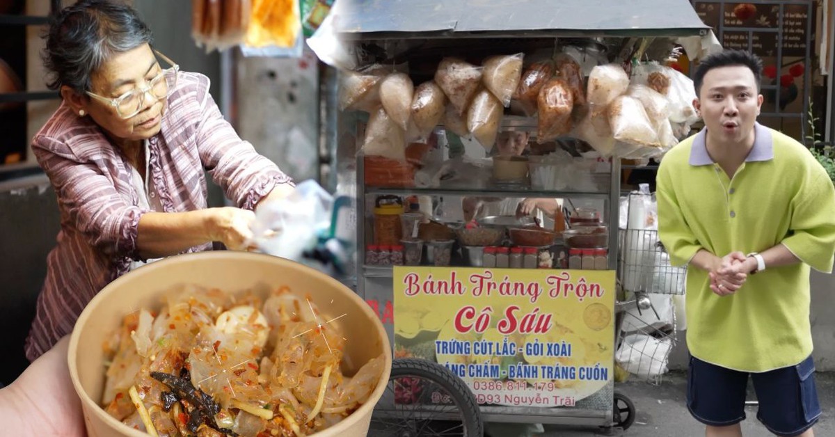 Xe bánh tráng được Trấn Thành review bị tố tăng giá đột ngột, chủ đáp trả: "Bà đâu có ép!