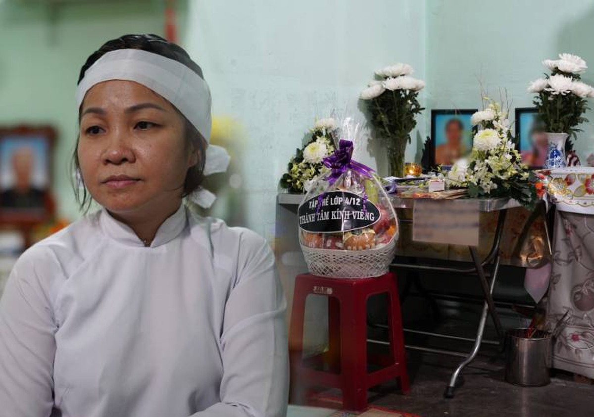 Đám tang không kèn trống của mẹ và con gái 9 tuổi trong vụ cháy quán cơm ở TP.HCM